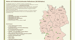 Desktop Screenshot of geschlossene-heime.de